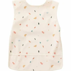 Clearance BB & Co Bavoir intégral en tissu imperméable souple terrazzo (6-24 mois)