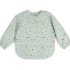 Bavoir manches avec poche Happy dots Vert|Done by Deer Outlet
