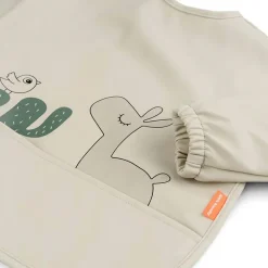 Best Done by Deer Bavoir manches avec poche Lalee Sable