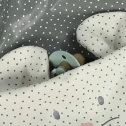 Bavoir manches longues Poppy Moss|Walking Mum