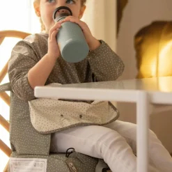 Bavoir manches longues Poppy Moss|Walking Mum