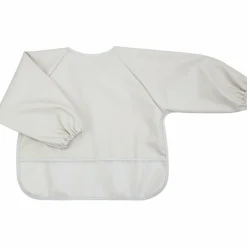 Best Trois Kilos Sept Bavoir plastifié manches longues Sable