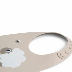 Best Done by Deer Bavoir silicone Sheepy Sable