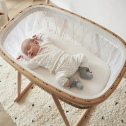 Berceau à bascule Kumi Mousse Hazelnut|Charlie Crane