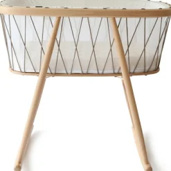 Berceau à bascule Kumi Mousse Hazelnut|Charlie Crane