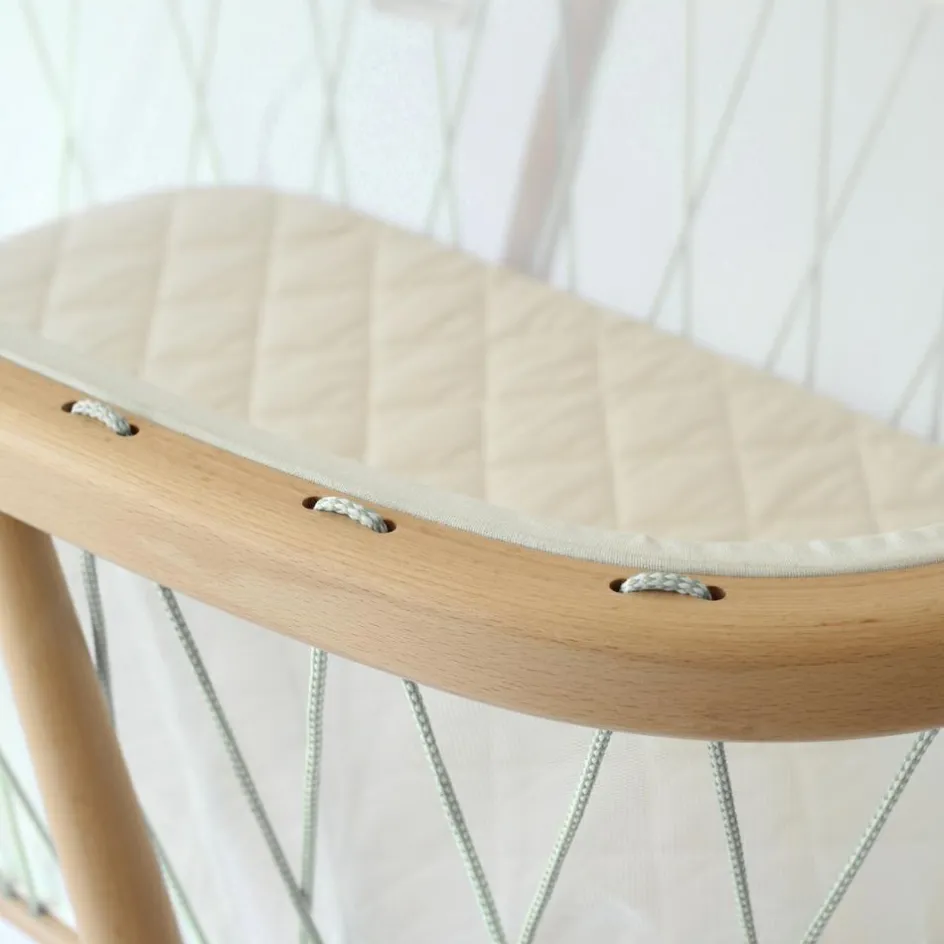 Berceau à bascule Kumi Organic Lichen|Charlie Crane Outlet