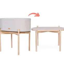 Childhome Berceau 2 en 1 lin beige