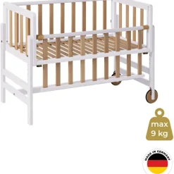 Berceau cododo Betty naturel et blanc (45 x 90 cm)|Geuther Best