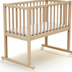 Hot AT4 Berceau en bois de hêtre brut Essentiel (40 x 80 cm)