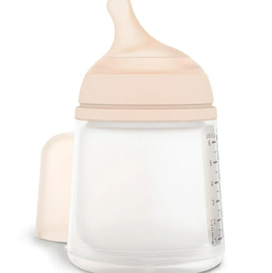 New Suavinex Biberon anti-colique débit lent Zerø.Zerø (180 ml)