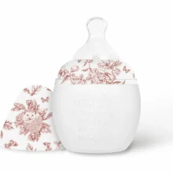 Sale Elhée Biberon anti-colique en silicone X Tartine et Chocolat terracota (150 ml)