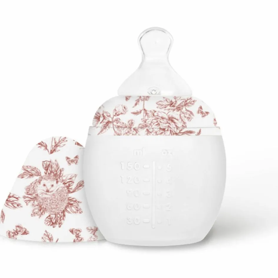 Sale Elhée Biberon anti-colique en silicone X Tartine et Chocolat terracota (150 ml)