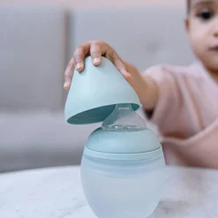 Best Elhée Biberon anti-colique en silicone ivy green (240 ml)