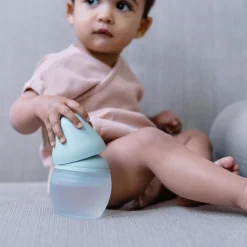 Best Elhée Biberon anti-colique en silicone ivy green (240 ml)