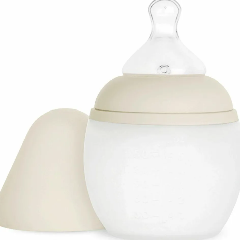 Outlet Elhée Biberon anti-colique en silicone sand (150 ml)
