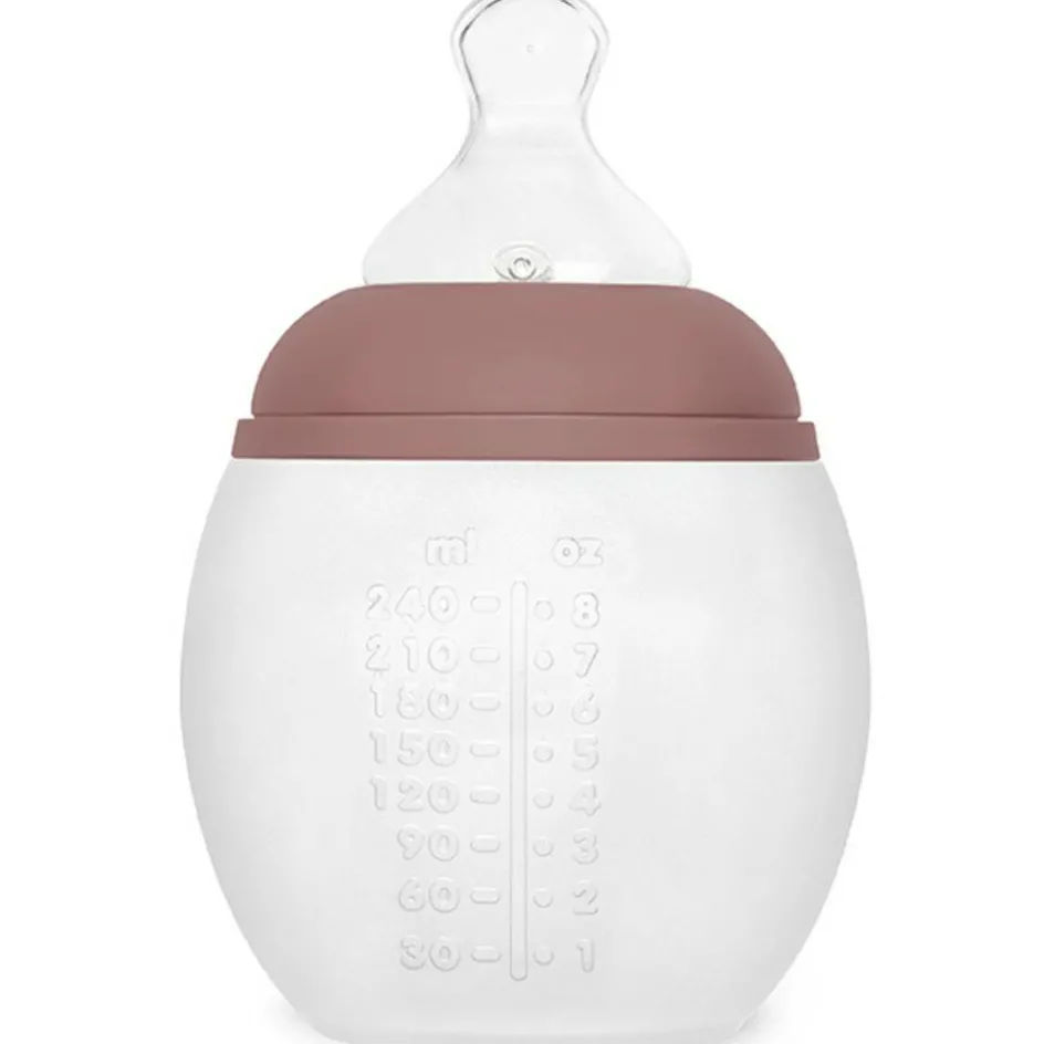 Sale Elhée Biberon anti-colique en silicone Blossom (240 ml)