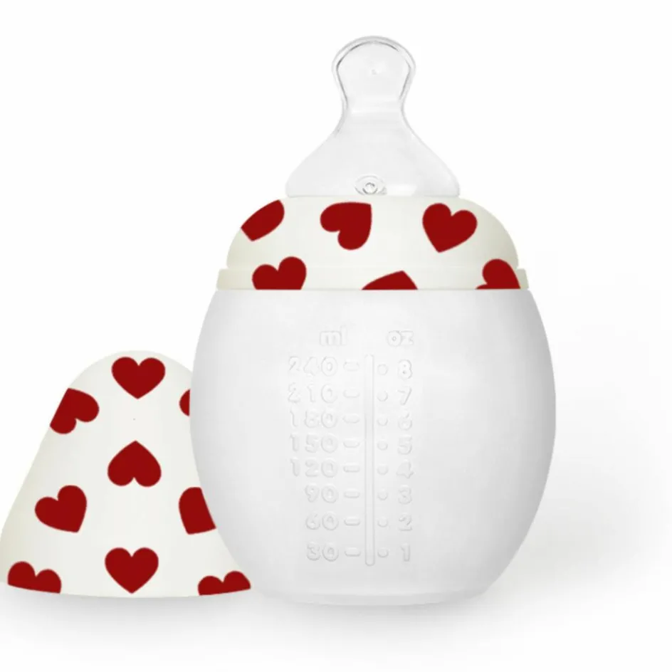 Discount Elhée Biberon anti-colique en silicone Full Of Love (240 ml)