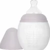 Hot Elhée Biberon anti-colique en silicone Lila (240 ml)