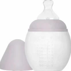 Hot Elhée Biberon anti-colique en silicone Lila (240 ml)