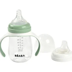 Biberon d'apprentissage 2 en 1 vert sauge (210 ml)|Béaba Clearance