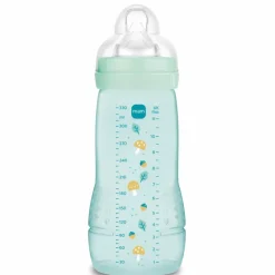 Biberon Easy Active 2ème âge Ice - Tétine débit X (330ml)|MAM Outlet
