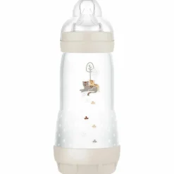 Biberon Easy Start anti-colique Sable - Tétine débit 3 (320ml)|MAM Discount