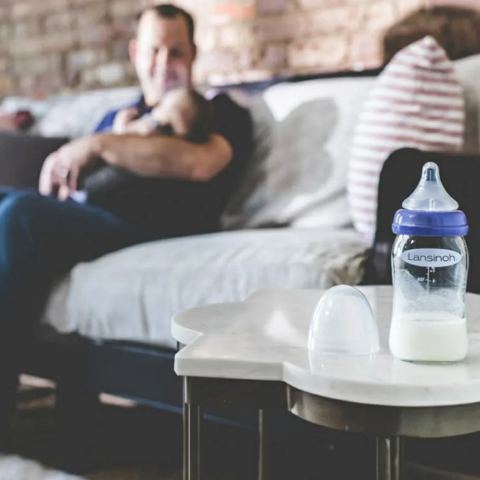 Biberon en verre Natural Wave spécial allaitement (160 ml)|Lansinoh Sale