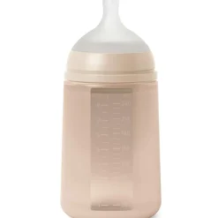 Outlet Suavinex Biberon silicone débit moyen colour essence rose (240 ml)