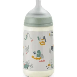 Biberon tétine SXPro M Walk In The park vert (270ml)|Suavinex Online