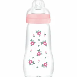 Biberon Verre 260 ml Blush - Tétine débit 2|MAM Sale