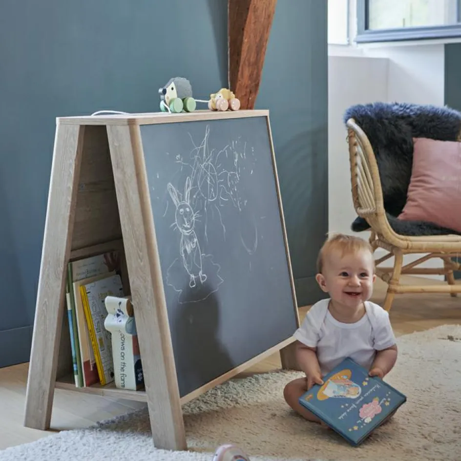 Discount Galipette Bibliothèque et tableau noir 2 en 1 Achille