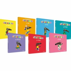 Bibliothèque P'tit Loup Mes 7 livres des émotions|Auzou Editions Hot