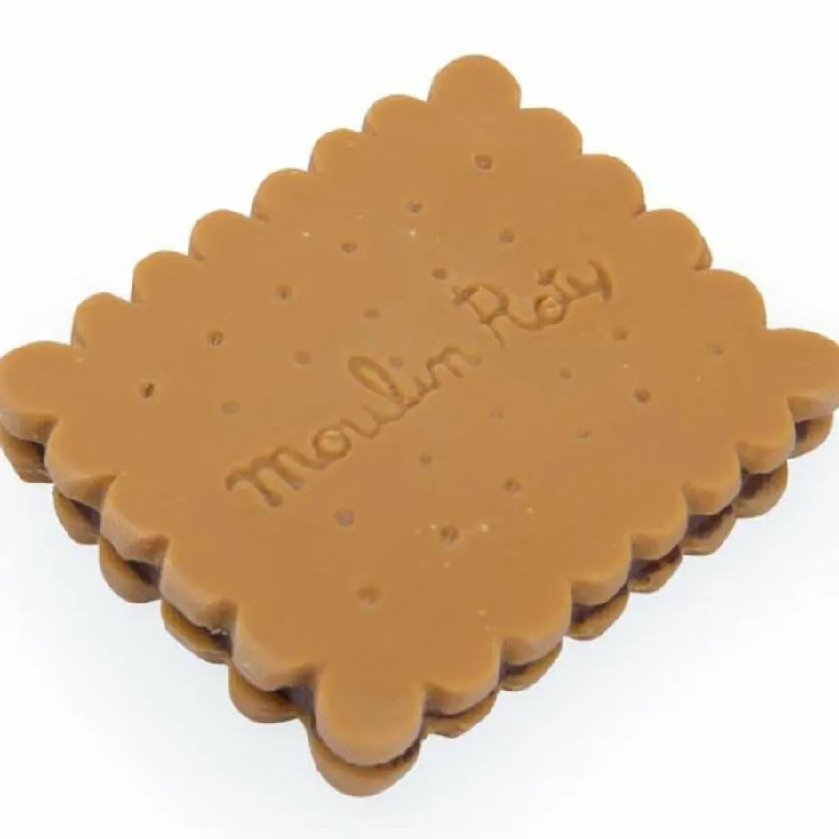 Biscuit de dentition caoutchouc Puce et Pilou|Moulin Roty Outlet
