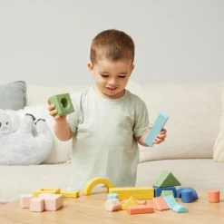 Outlet Tiger Tribe Blocs à empiler et hochet (24 pièces)