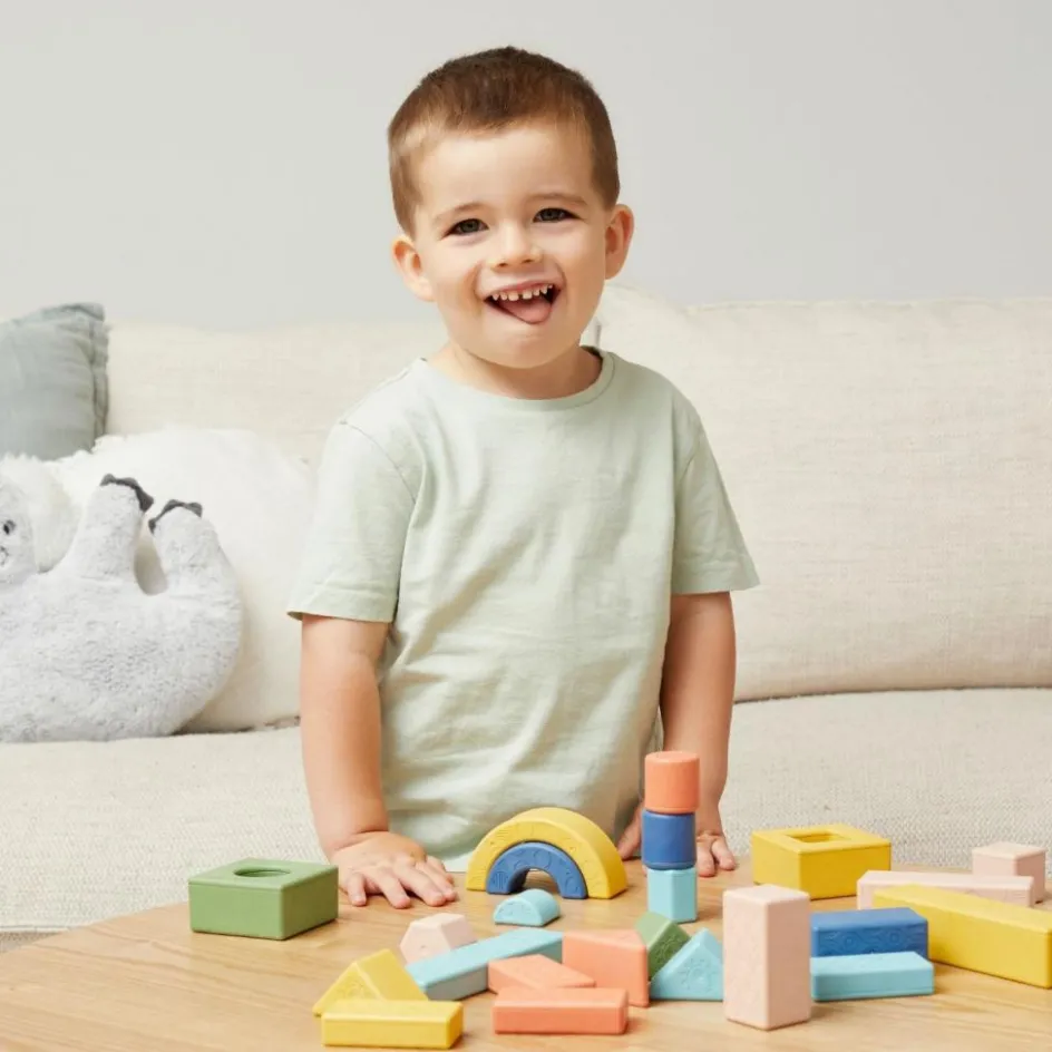 Outlet Tiger Tribe Blocs à empiler et hochet (24 pièces)