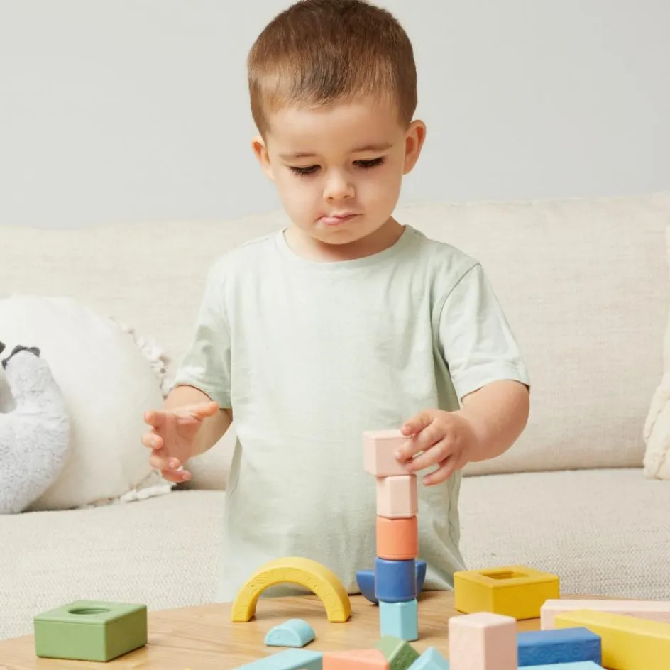 Outlet Tiger Tribe Blocs à empiler et hochet (24 pièces)