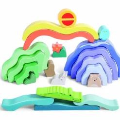 Clearance Hape Blocs à empiler Nature et Animaux