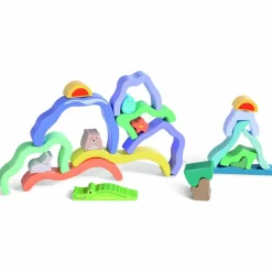 Clearance Hape Blocs à empiler Nature et Animaux