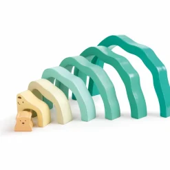 Clearance Hape Blocs à empiler Ours polaire arctique