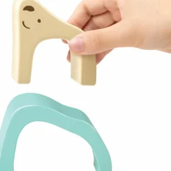 Clearance Hape Blocs à empiler Ours polaire arctique