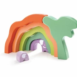 Blocs à empiler Safari Eléphant|Hape Hot