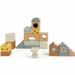 Blocs de construction en bois Poppy|Walking Mum Sale