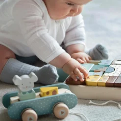 Blocs de construction en bois Poppy|Walking Mum Sale