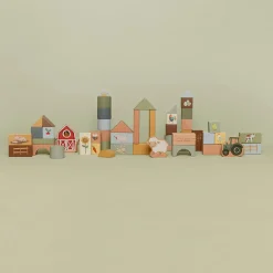 Blocs de construction en bois Little Farm|Little Dutch New