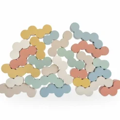 Mushie Blocs d'équilibre en bois (24 pièces)