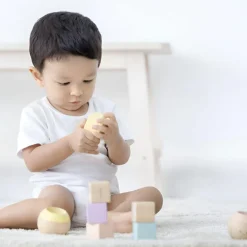 Blocs sensoriels pastel|Plan Toys Best