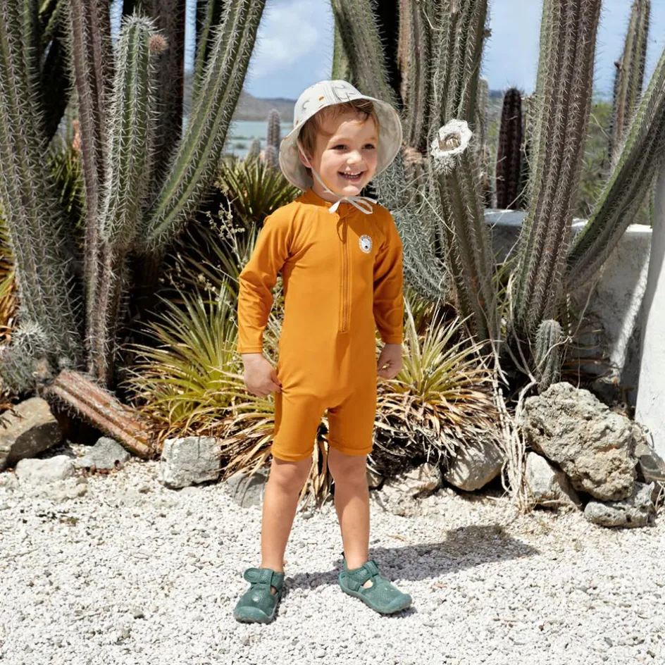 Bob réversible anti-UV Rainbow nature (19-36 mois)|Lässig Hot