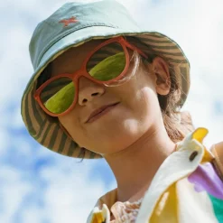 Bob réversible Vert Sauge (2-6 ans)|KI et LA Discount