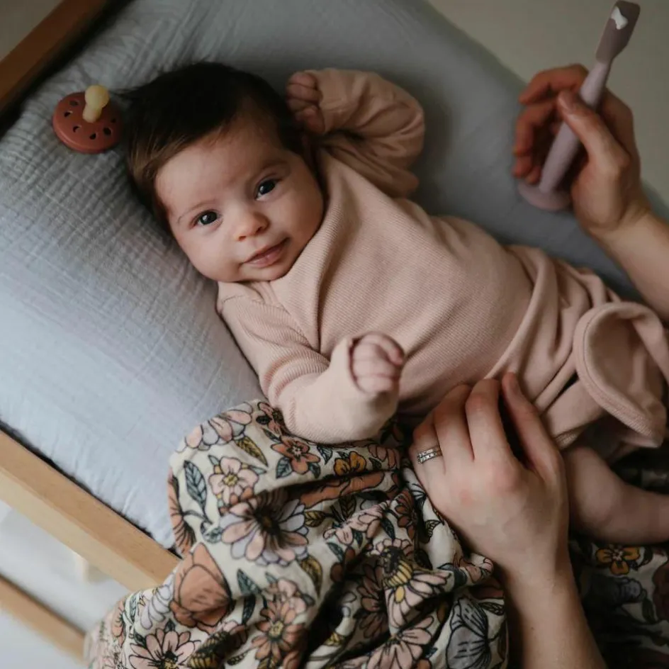 Body combinaison à nouer Blush|Mushie Online