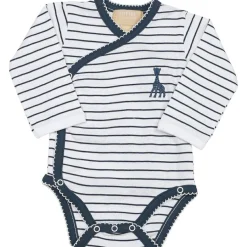 Body croisé rayé manches longues Sophie la girafe (1 mois)|Trois Kilos Sept Hot